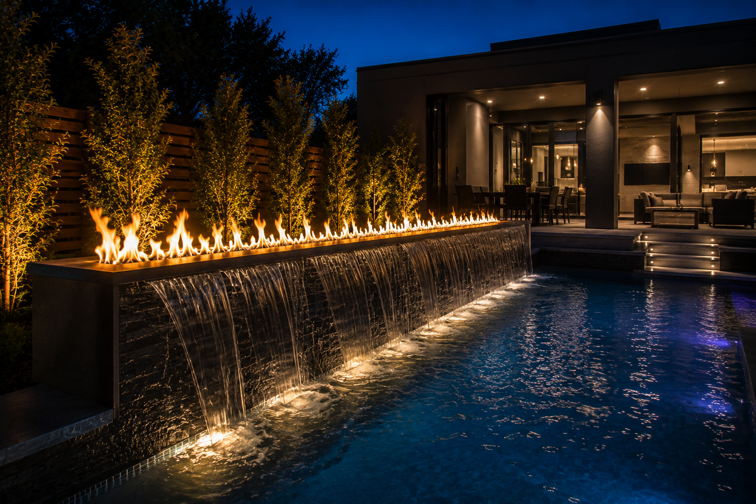 Fire and water combo