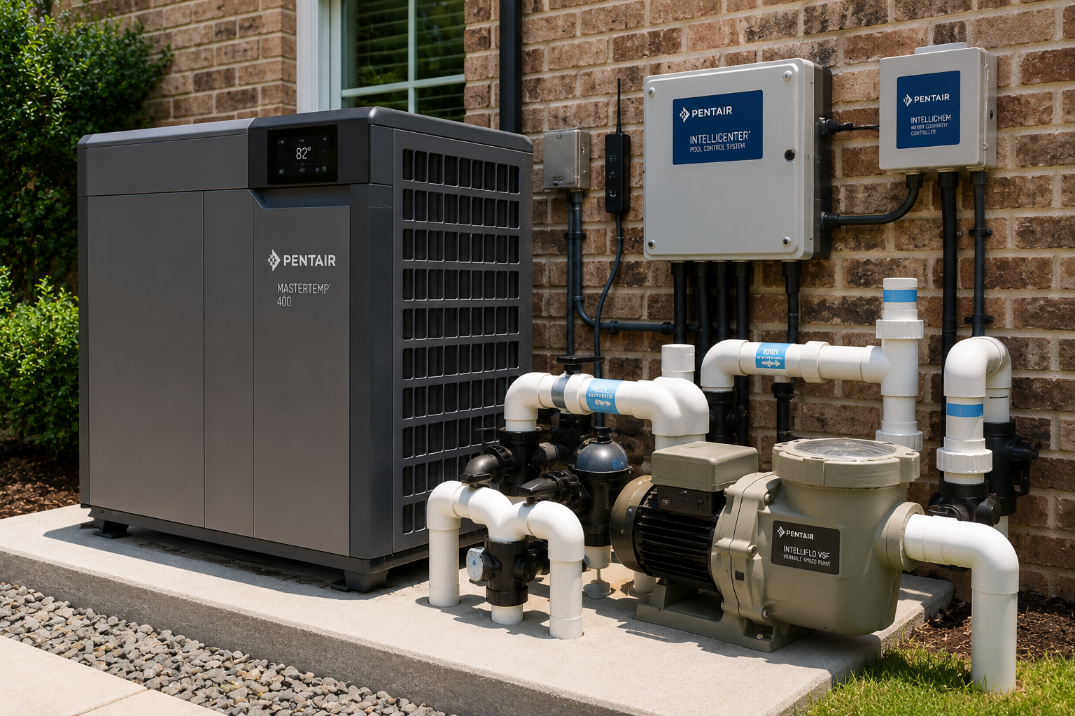 Pool heating system