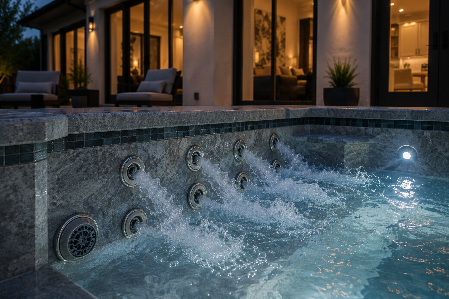 Hydrotherapy jets