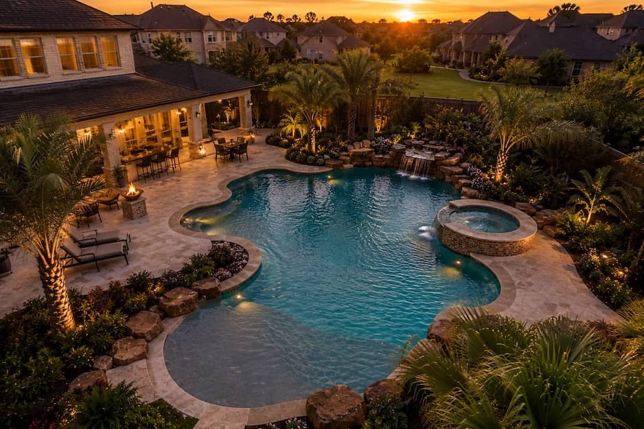 The Memorial Modern pool — Houston, TX