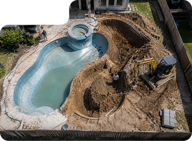 Pool expansion example